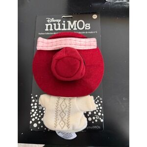 Disney nuiMOs Fashion Collection 5 Red Hat and Cream Knit Sweater Outfit Set